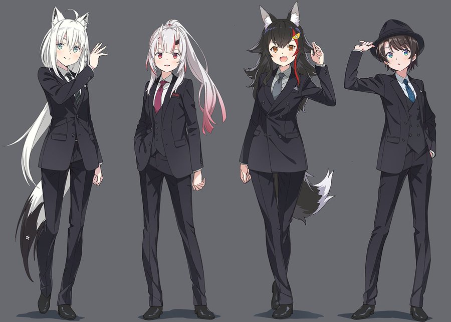 ホロライブ Fams のイラストをいいねが多い順に並べた 白上フブキ 百鬼あやめ 大神ミオ 大空スバル バチャぶろ