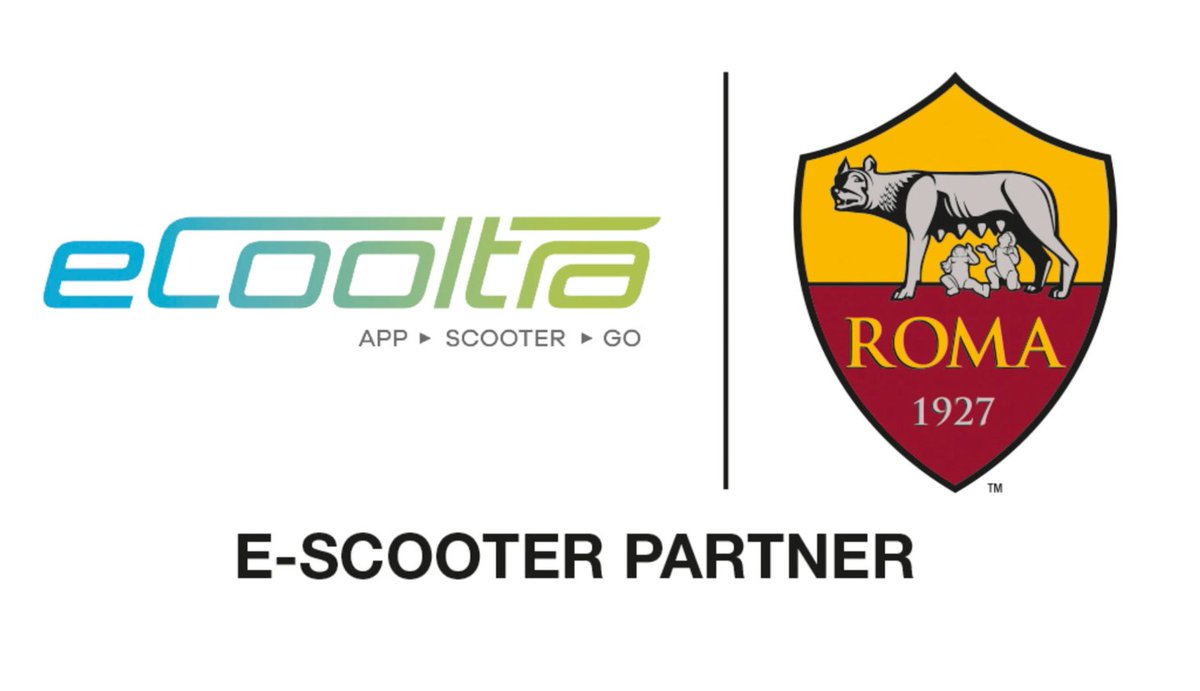 OfficialASRoma's tweet photo. 🛵 eCooltra e #ASRoma insieme per promuovere la mobilità sostenibile 

➡️ https://t.co/RENoraXKoR https://t.co/Eb1BO0tZZf