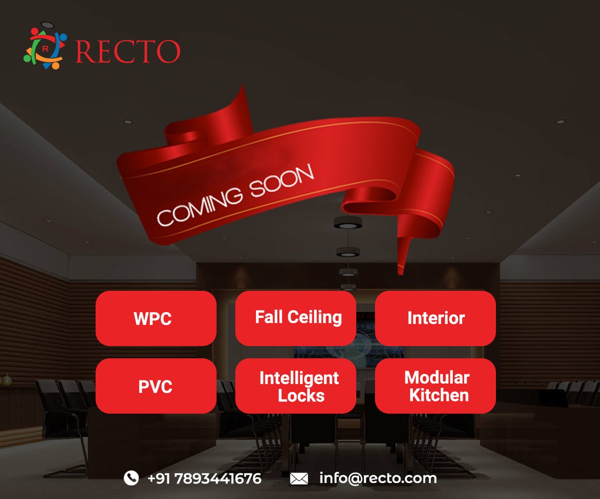 Recto_1's tweet photo. Recto- We are the Best Interior Designers in Hyderabad
---------CommingSoon------------
#interiordesign #interior #interiors #modernkitchen #kitchen #bedroominterior #hallinterior #houseinterior #CommingSoon https://t.co/sD7ulKwBWy