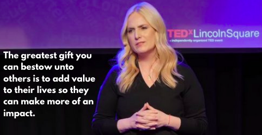 The greatest gift you can bestow unto others is to add value to their lives so they can make more of an impact. 
 ~<a href="/LollyDaskal/">Lolly Daskal</a> bit.ly/2KoZBmu #Leadership #Management #TedTalk #Tedx #Speaker