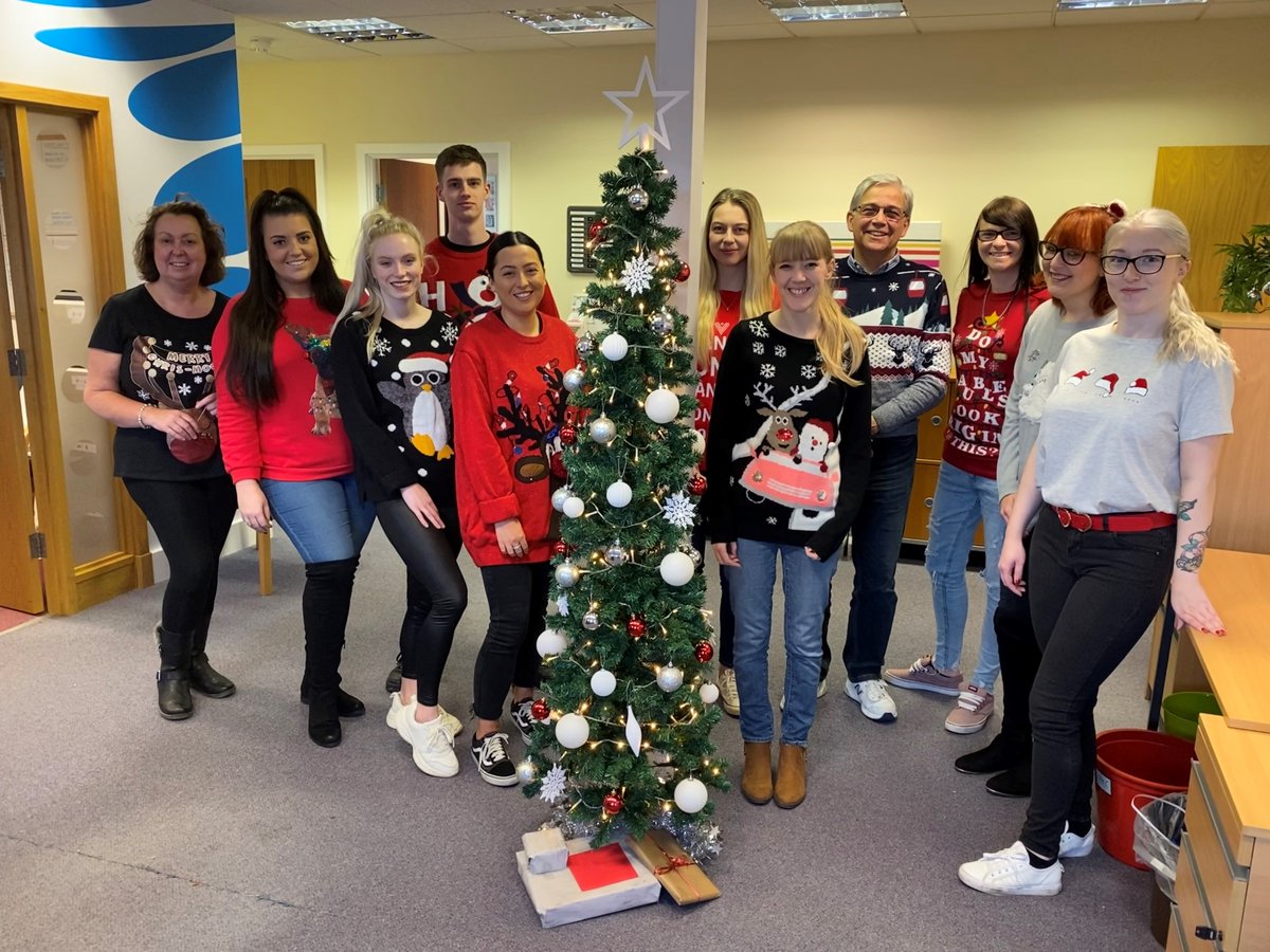 SpecIFA's tweet image. We're rockin' around the Christmas tree for #ChristmasJumperDay today in aid of @savechildrenuk