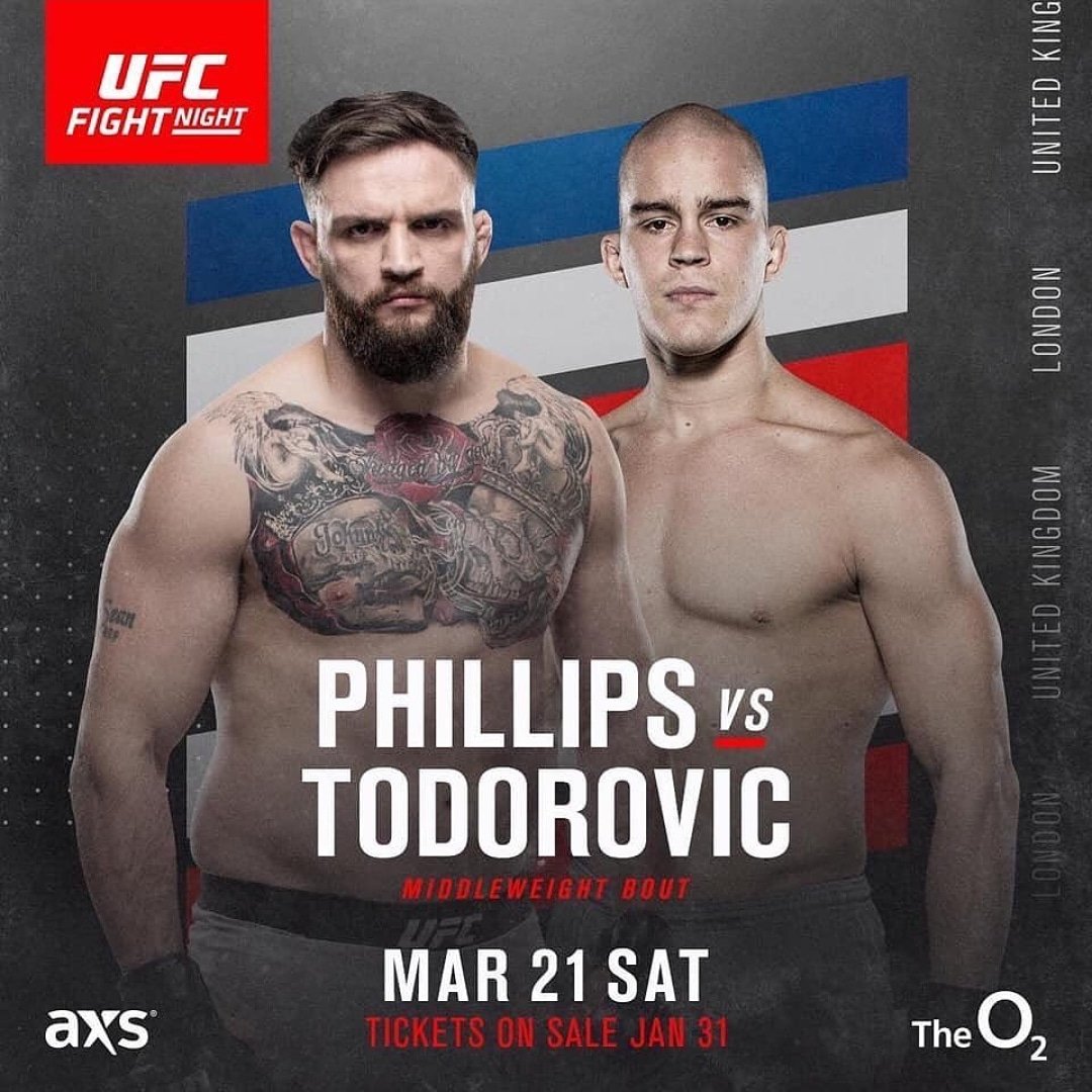 todorovic_ufc's tweet photo. It's official!
London, O2 Arena
21.03.2020
#UFC #O2Arena #London #duskotodorovic #DT #secutor #secutorteam #OSS https://t.co/lHUUwhkEdY
