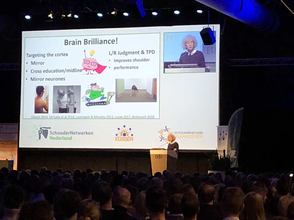 Brain Brilliance! <a href="/ShoulderGeek1/">Jo Gibson</a>  #SER2019 #shoulder #physiotherapy