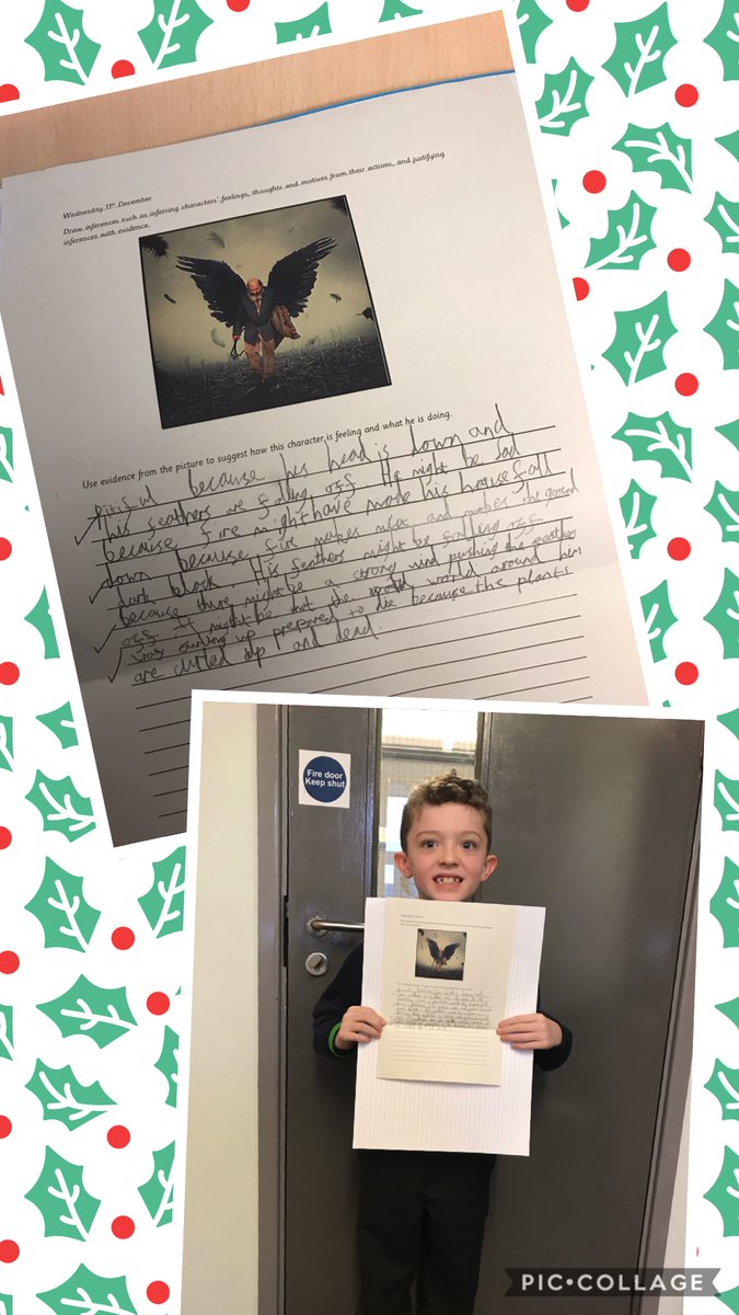 HeatonAvenueSch's tweet photo. What a sensational piece of inference from Alex today who brought me this justification of how the character is the picture is feeling. The use of the word 'pitiful' is magnificent! #topwork #brilliantinference #inferenceking @ReaderResilient @TheTeacherTrain https://t.co/gOivu5V4hX