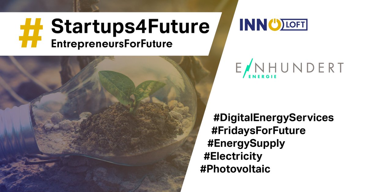 innoloft_net's tweet photo. Steigenden Energieverbräuchen im Winter sowie Intransparenz bei den Abrechnungen setzt unser #StartupForFuture @EINHUNDERTEnergie ein Komplettpaket aus nachhaltigem #Mieterstrom und transparenter Abrechnung entgegen. Mehr Infos in der Innoloft Datenbank https://t.co/GvGweSh8eN https://t.co/pHo36dWY0L