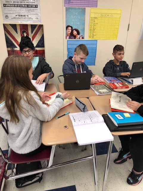 DDESegardner's tweet image. Post mini-lesson activities. Students are in their THIRD book club book of the unit, marking shifts in time. Love that they are devouring these texts! #7thgraderocks #ddeempower #fts4rkids @DDEGambino @DDE_AGiarratano
