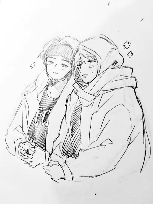 some namgi pencil sketches ✏ 