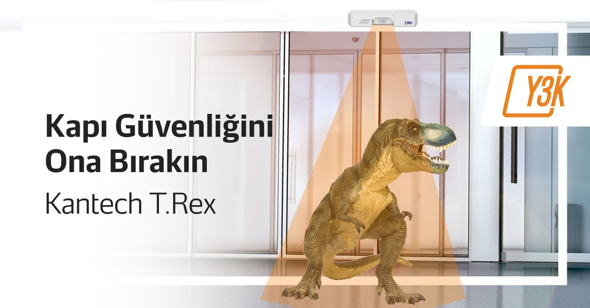 Son teknoloji ile donatılan #Kantech T.Rex, kapı #güvenlik uygulamaları için komple bir geçiş kontrol çözümü sunuyor. Butona basmadan hızlı çıkış imkanı tanıması yanında, ayarlanabilir algılama bölgesi ve otomatik kapı kilidi ile fark yaratıyor. Detaylı bilgi; satis@y3k.com.tr