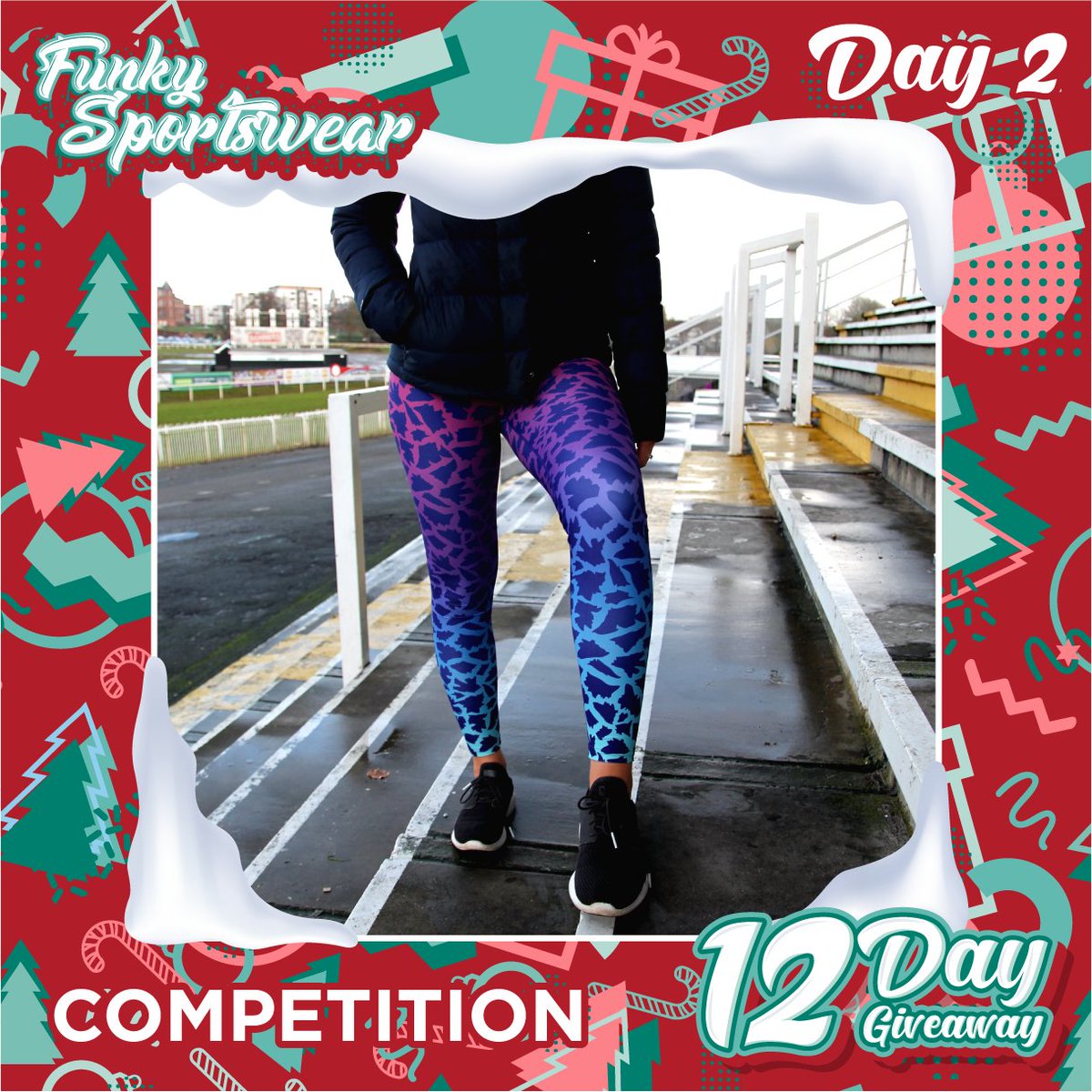 funkysportswear's tweet photo. #Day2 we are giving you the chance to WIN a pair of Funky leggings. 🚨

To enter, follow us and retweet this post.

All #12days #competitions close 1/1/20 and announced 3/1/20.

View our T&amp;C's here: https://t.co/ogBEGU2nWk

#12DaysofGiveaways #FridayFreebie #UKRunChat #Giveaway https://t.co/oknAG09RU6