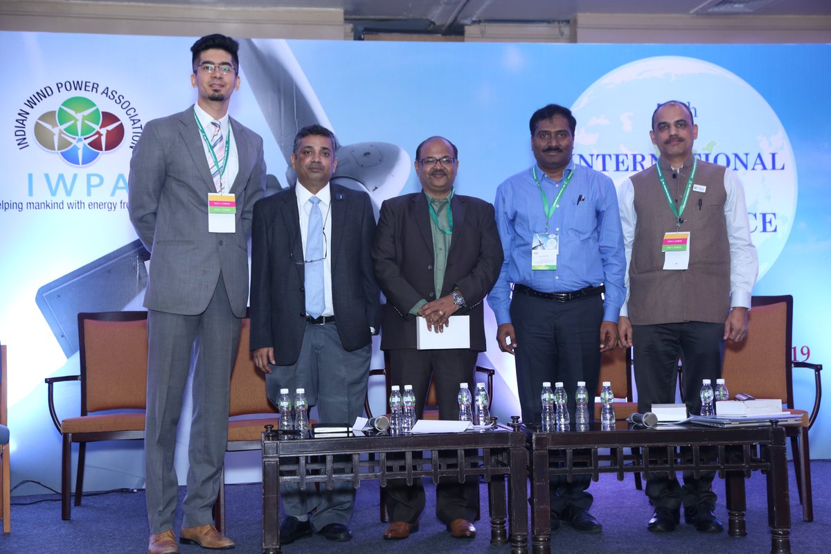 IdamInfra's tweet image. Anant Sant, GM, @IdamInfra, participated as a panellist in the 5th International Wind Conference, WE60 by 2022, organised by IWPA on 21 and 22 October, 2019 in Chennai.

For more details, visit idaminfra.com/?page_id=62

#InternationalWindConference #IWPA #WindPro