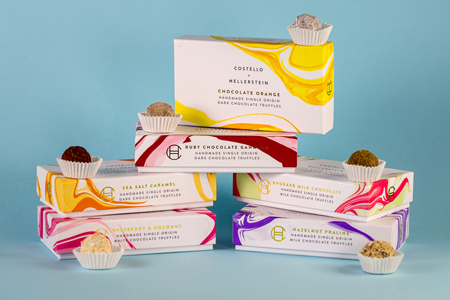 #NEW Superb hand-crafted truffles from <a href="/costelloheller/">Costello+Hellerstein</a> Beautiful packaging, sublime flavours. <a href="/guildoffinefood/">Guild of Fine Food</a> Great Taste Award winners, 1 and 2 Star. Perfect for a treat at Xmas.