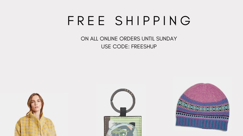 It's the last weekend to get FREE SHIPPING on all online orders! #shopindie