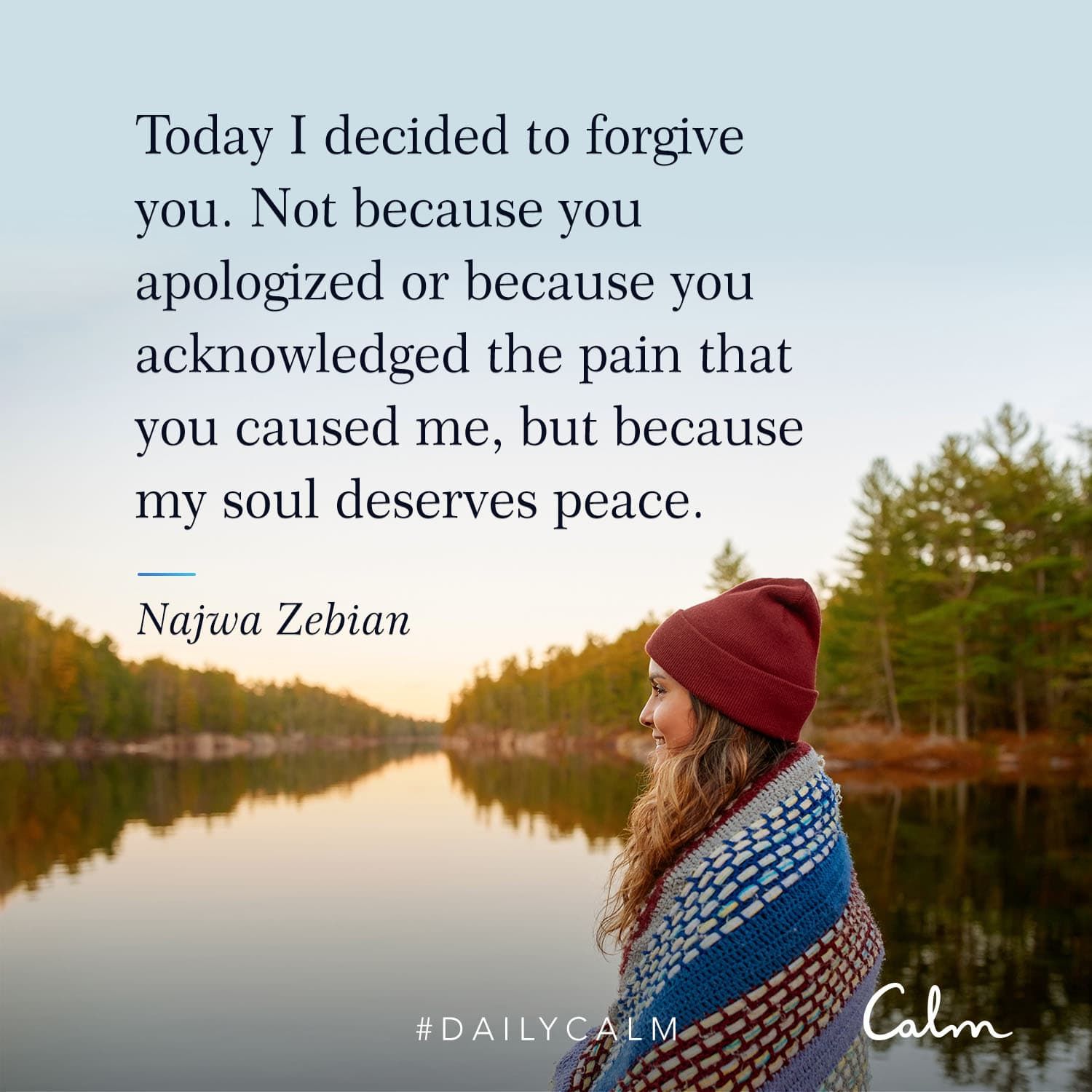 Today I Decided To Forgive You Quote Calm On Twitter: "Today, I Choose To Forgive ______. @Najwazebian  #Dailycalm Https://T.co/Ro9Wru7Njd" / Twitter