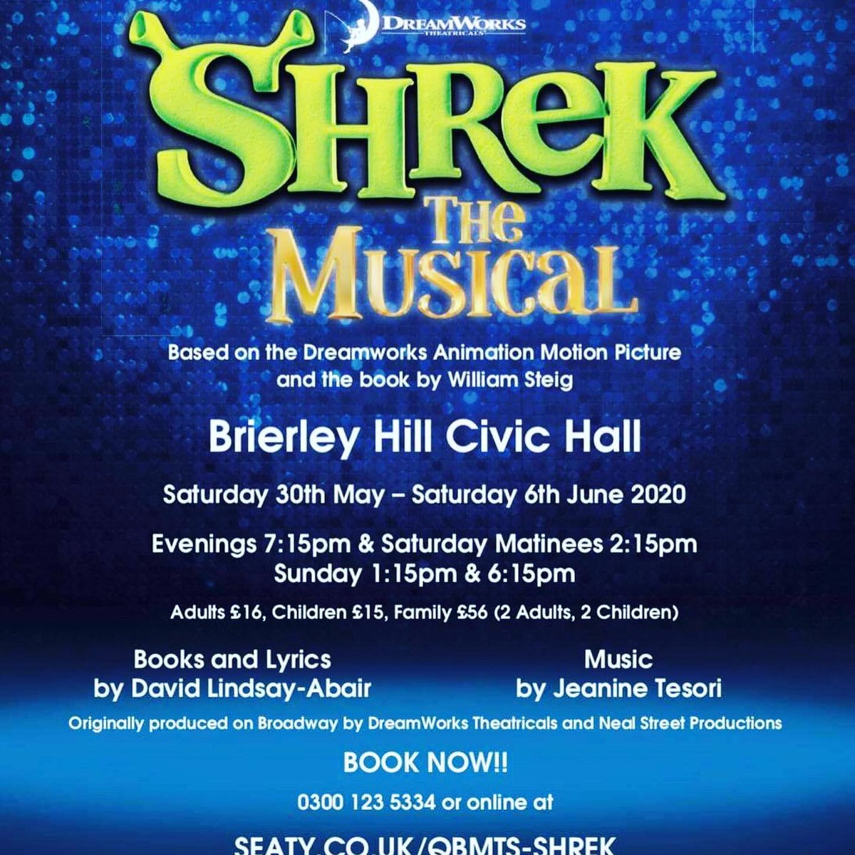 What could possibly be as exciting as our 2020 show Shrek The Musical? We'll tell you...... our 2021 show announcement, that's what!!! Check out this page at 11am this Sunday and be the first to find out what show we'll premiere <a href="/BHillCivic/">The Civic - Brierley Hill</a> <a href="/bhillwhatson/">B'Hill Notice Board</a>