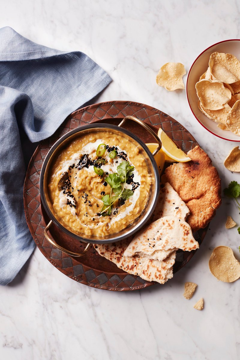 Dive into this dahl to warm the cockles this weekend! With that extra kick of spicy ginger, you know it's a winner