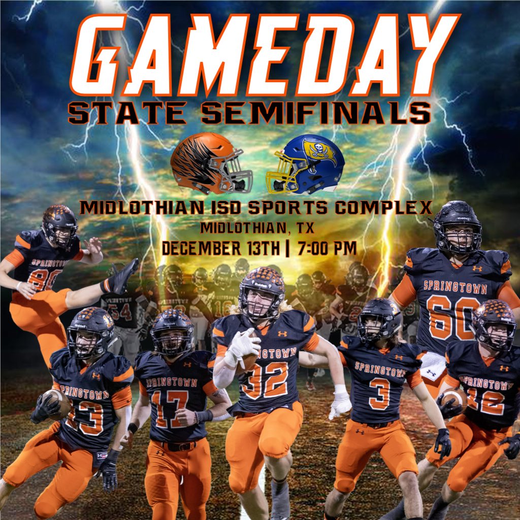 Coach_Hulett's tweet photo. 48 minutes away!! Let’s go get it!!     🏆🏆🏆🏆🏆 https://t.co/x7V4KWiN2P