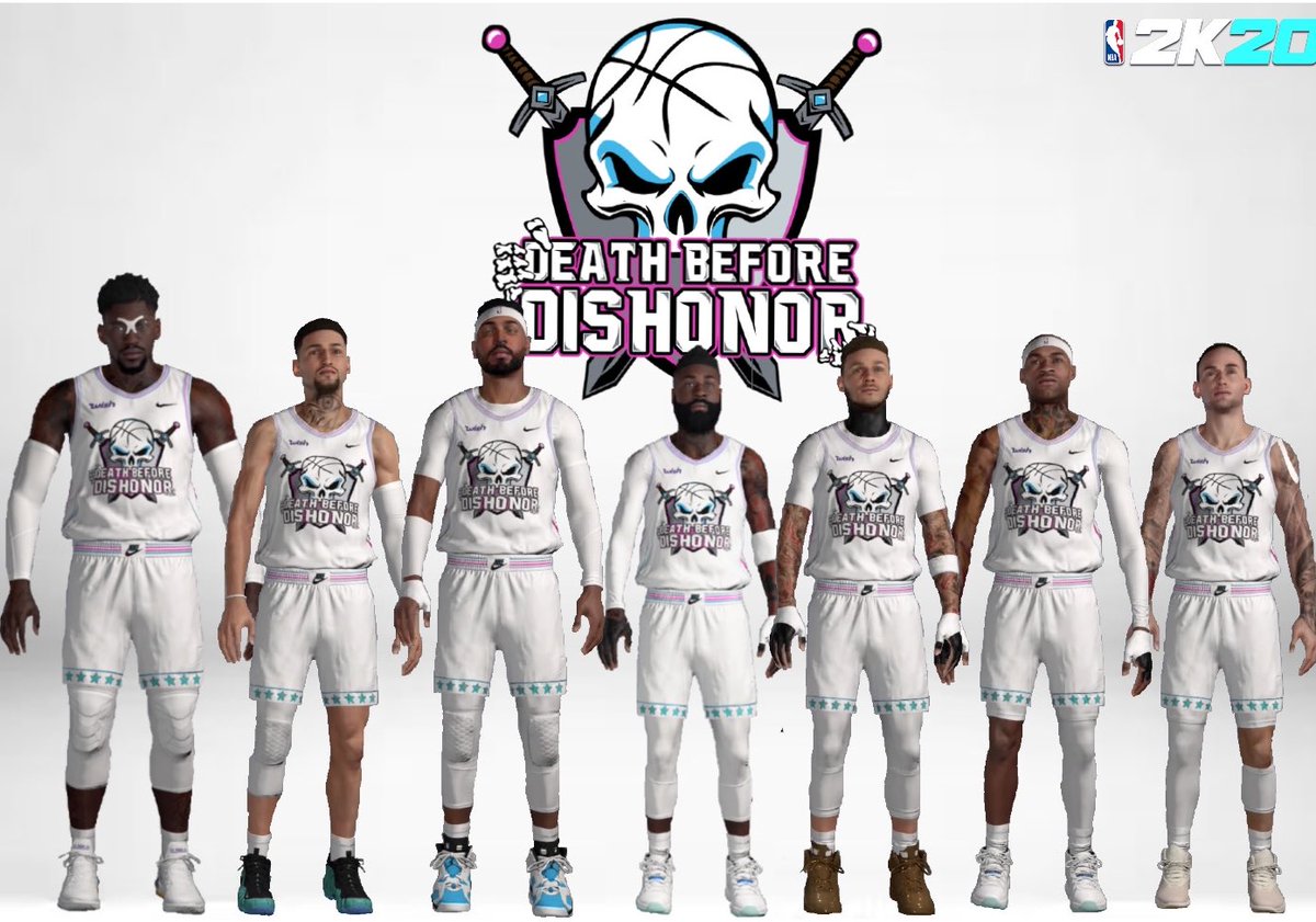 Death Before Dishonor 💀🏀 tweet media