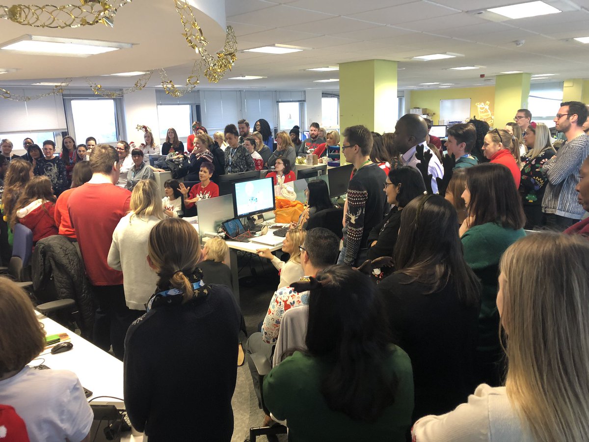 The festive period has officially started! Thank you to the amazing pupils from <a href="/CorbetsTeySch/">Corbets Tey School</a> who visited <a href="/LBofHavering/">Havering Council</a> <a href="/HES_orguk/">HES</a> <a href="/FacetoFaceLBH/">Face to Face Havering</a> and performed to a packed audience of staff from across Children’s Services.