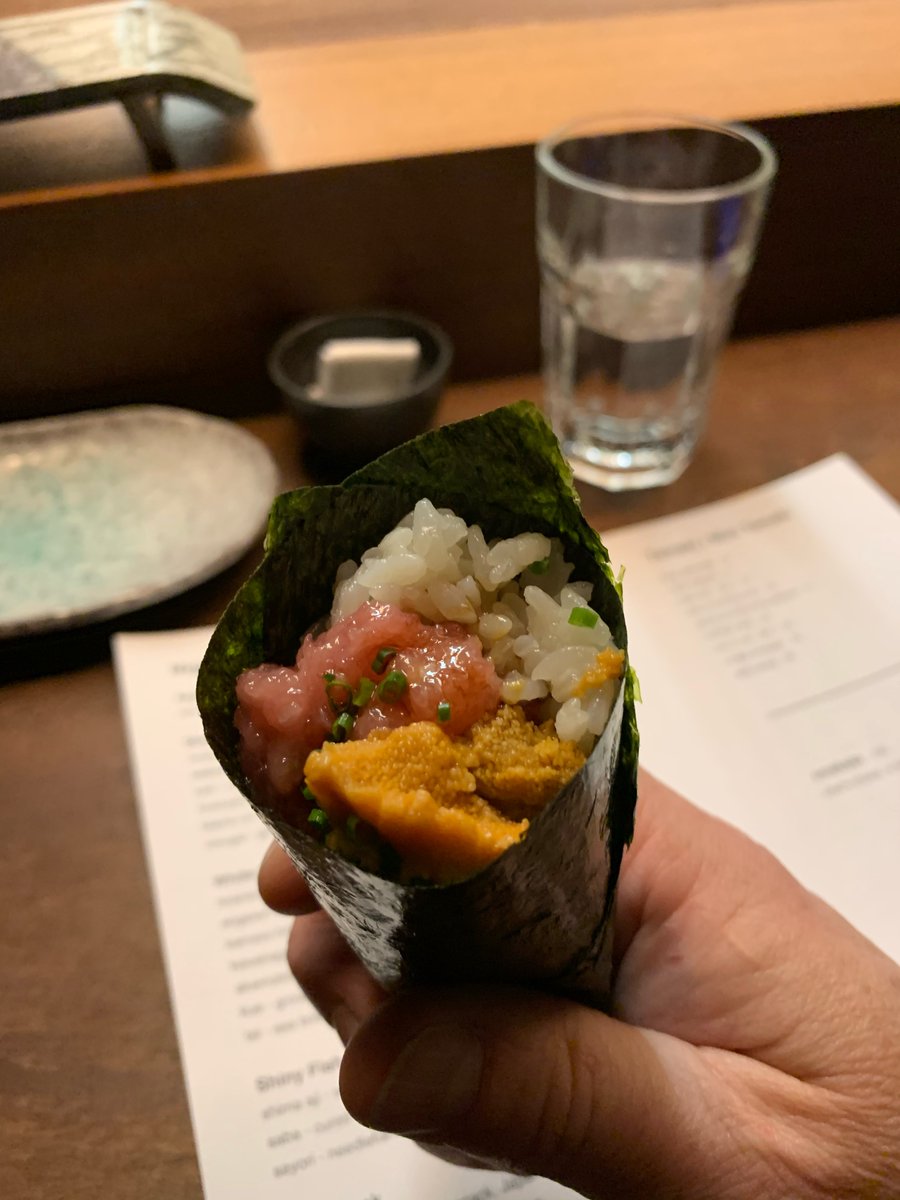 fwitmer's tweet photo. Great night at Royal Sushi’s Omakase https://t.co/clzocbrz55