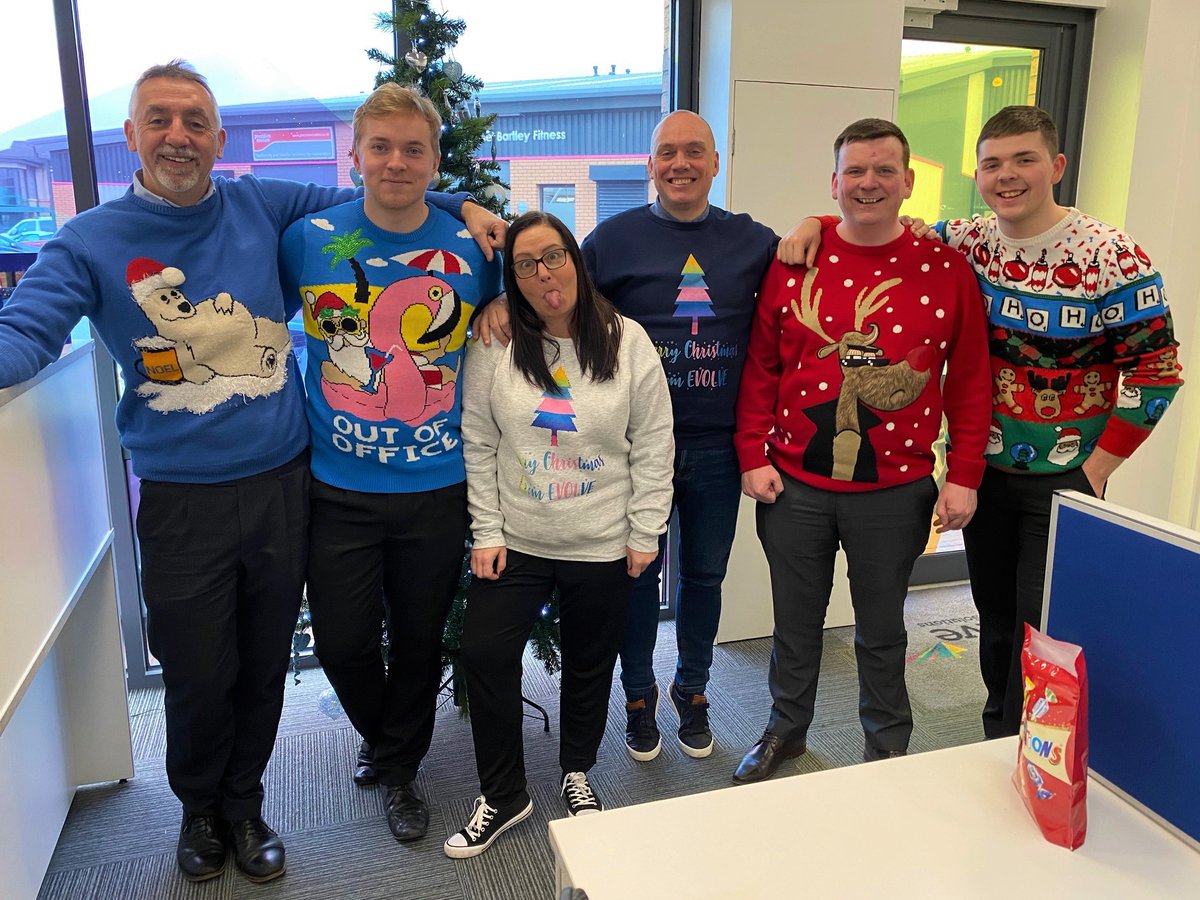 Standard photo for #ChristmasJumperDay2019 with the <a href="/EvolveDocS/">EvolveDS</a> team making the effort this year 🎅🎄