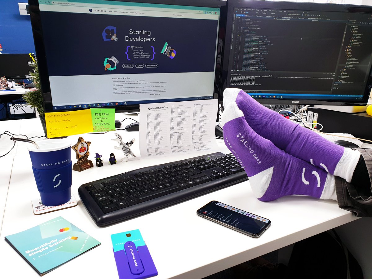 You asked for it and, just like Santa, we're delivering it.

No time for feet up Rob, <a href="/StarlingBank/">Starling</a> integration awaits!

#TealChristmas #FridayMotivation