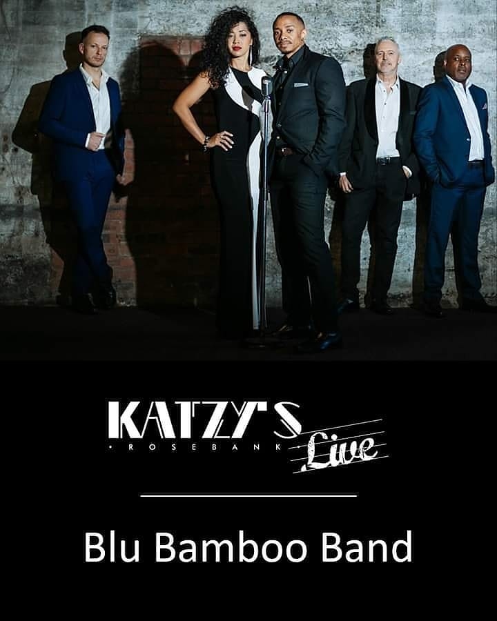 BluBamBooBand's tweet photo. SAs HOTTEST PARTY BAND entertains tonight at Jatzys Rosebank. What a way to keep the festive mood going.🤩9pm. Entertainment to keep you grooving😏
#band #music #live #sounds #instruments #FridayThe13th # https://t.co/px04Fnjokq