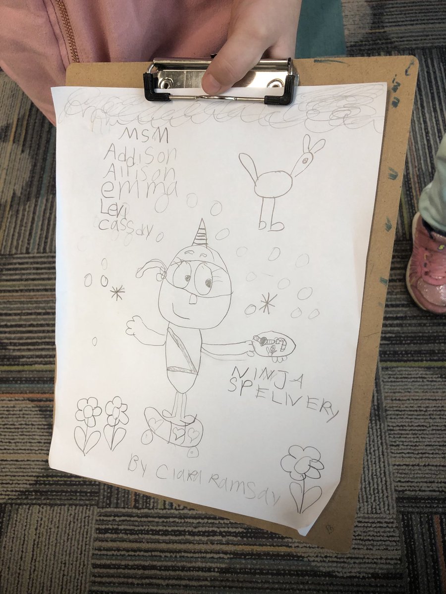 allforreading's tweet photo. Riverwood Students were treated to the reading of Moby Shinobi’s new chapter book releasing 12/26 & all learned how to draw their own Ninja! #scholastic #mobyshinobi https://t.co/ceFd7mvd3A