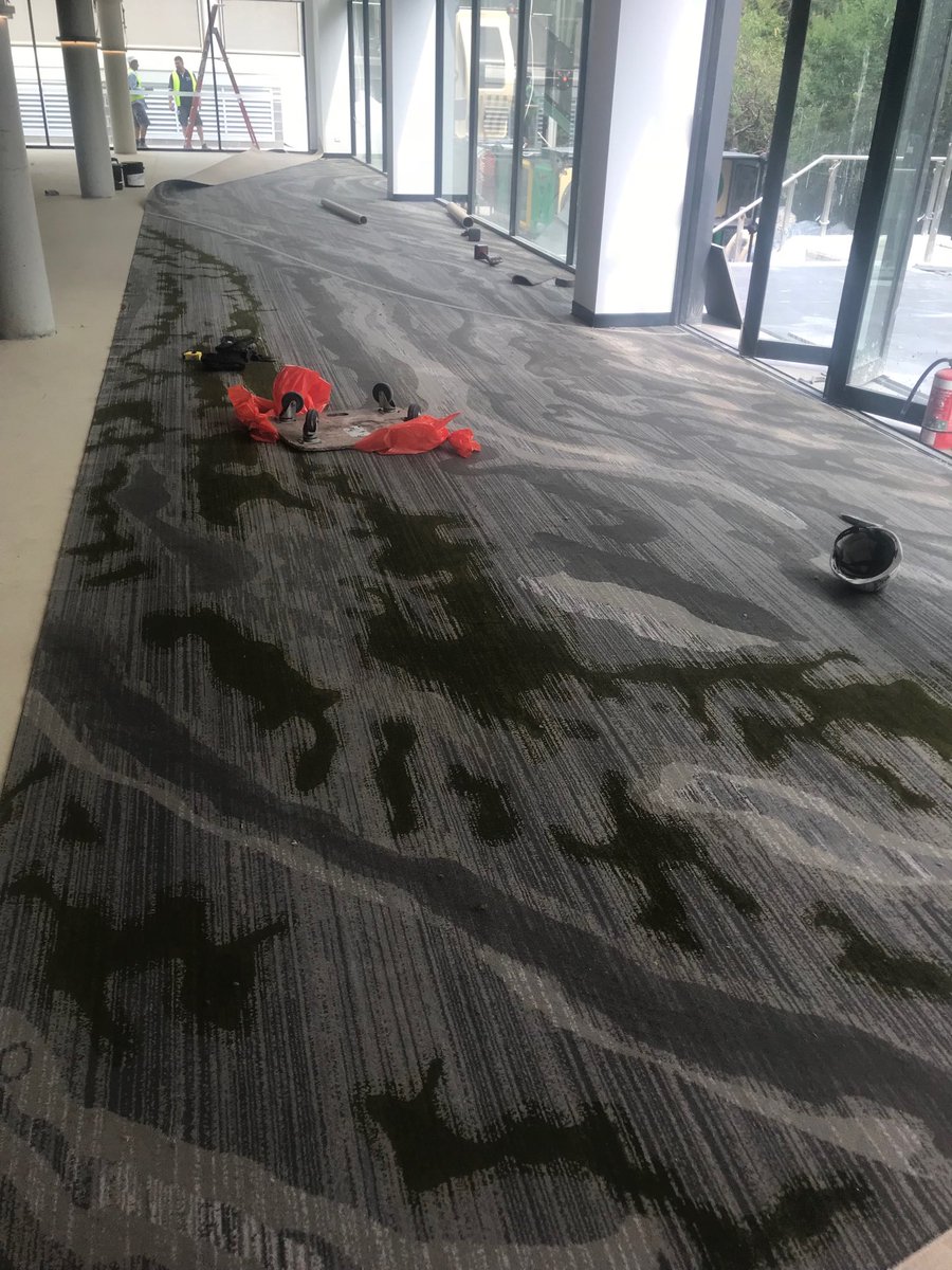 First look at the carpets for Parramatta RSL thanks to all involved Norm and his team #paynterdixon#eje#brintons