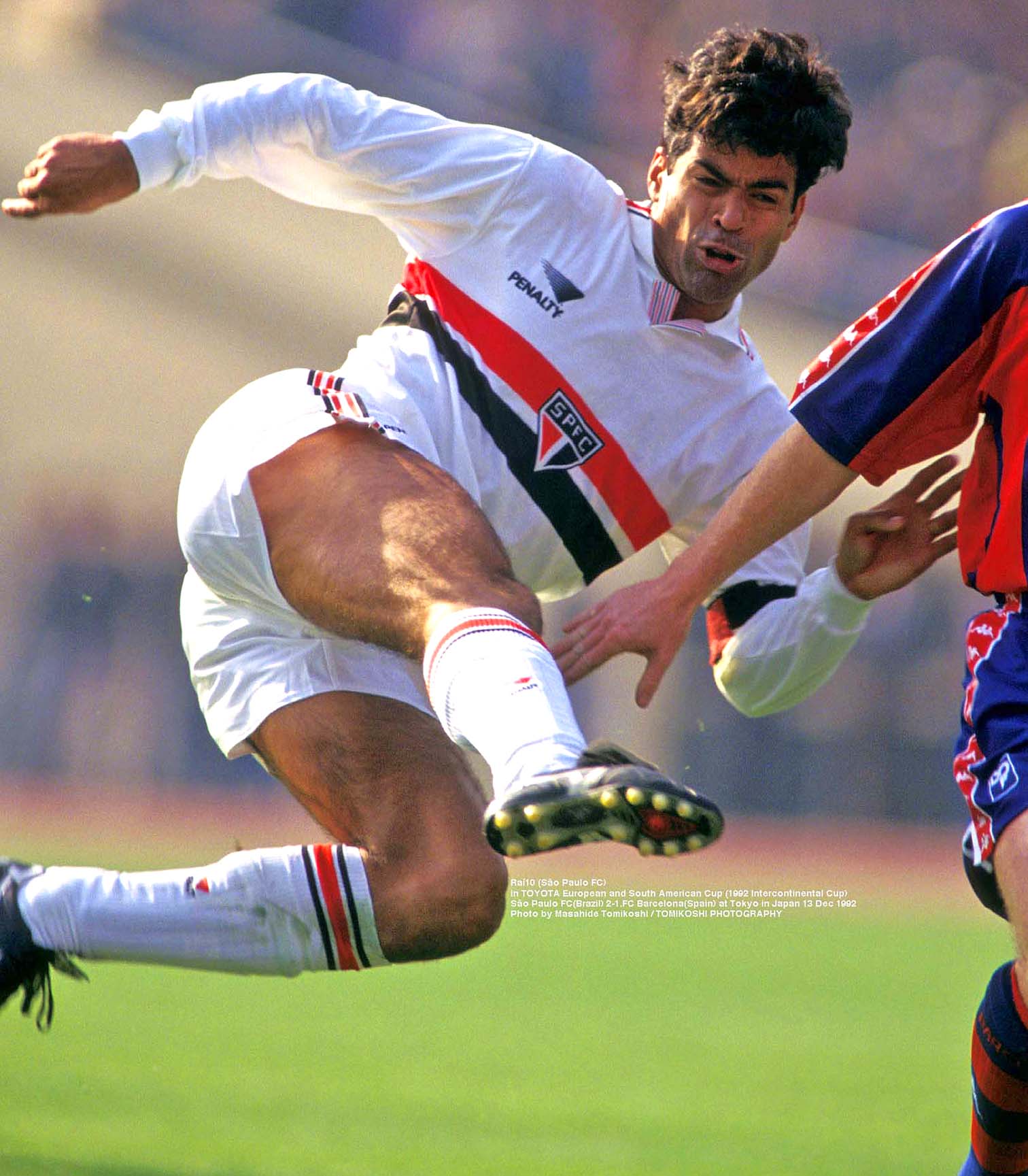 Raí Vs Barcelona - 1992 - Copa Intercontinental. #raí #spfc #futebol 