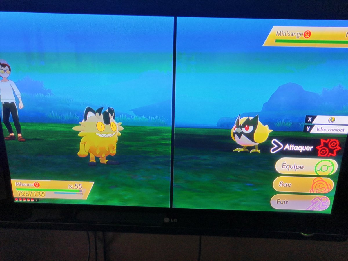 Aedseses's tweet photo. @110Team @Mme_110Team #Teamounets mon premier shiny sur bouclier dans la foret de sleepwood ! Magnigique 🤩 https://t.co/G23xQgw2L8