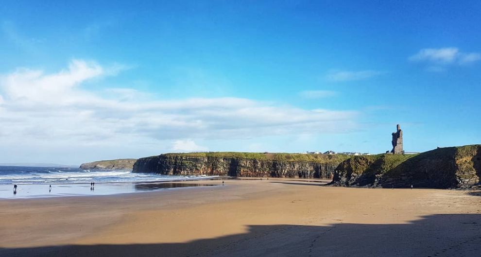 @ireland Walking glorious Ballybunion beach.  #PeacefulPlaces