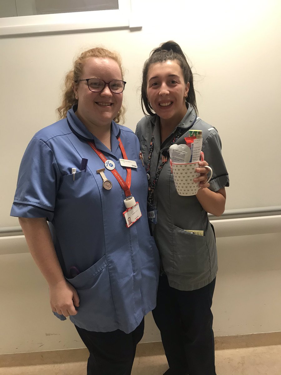 rosiechilvers's tweet photo. Two very deserving #muggedoff winners. Rocky (nominated by Ervell) and Katie (nominated by @ultimateginge1) Well done to you both. And thank you for the great care you give to your patients and the support to your team. @fjw2810 @AMUQAH1 https://t.co/Qgf3IOicN3