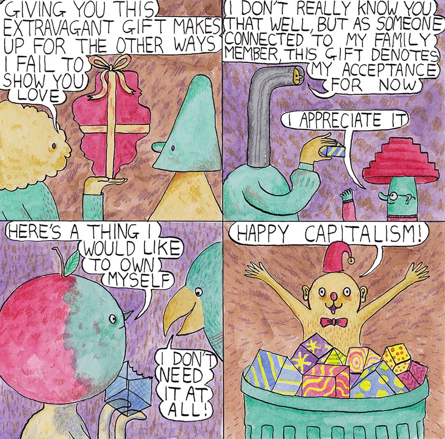 Gifts. We all get them. Even when we'd rather not. 

What's the strangest gift you've ever received?