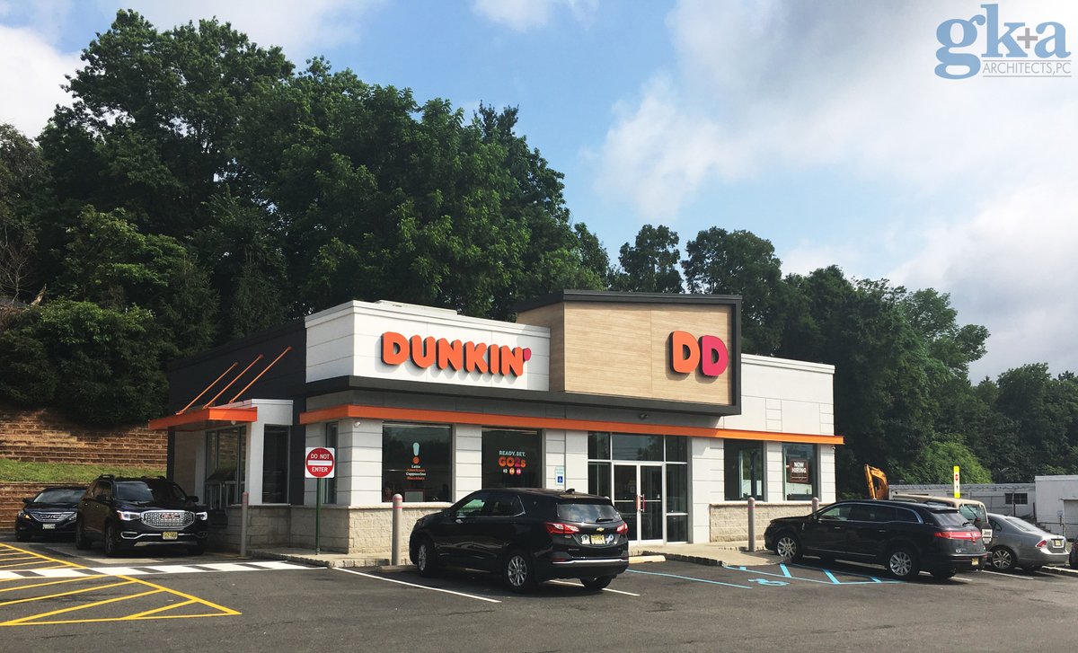gkaarch's tweet photo. Remodel of a standalone Dunkin’ with drive thru to the new Next Generation Image in Rockaway NJ #gkanda #gkandaArchitects #garyklieschandassociate #gka #Arhitects #gkaarchitects https://t.co/ZnrgSj5TX5