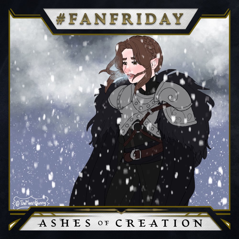 AshesofCreation's tweet image. ❄️Brrr, it’s cold outside!❄️ For #FanFriday, @TheMeanBunny's cleric is bundled up with the Sentinel Greatcloak to protect her from the harsh winters of Verra.

Want a chance to be featured? Share your own fan creations on our forums here: ow.ly/h6X550xyVRI