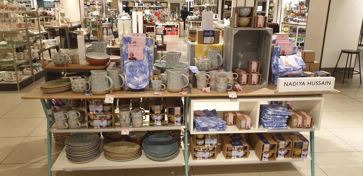 StartLicensing's tweet photo. Excellent #retail #displays for @nadiya_official #homewares range in @JLOxfordStreet and #JohnLewis #Kingston
#makelifecolourful products developed with #BlissHome
#homewares #gifts #kitchenware https://t.co/WQxoh7ed22