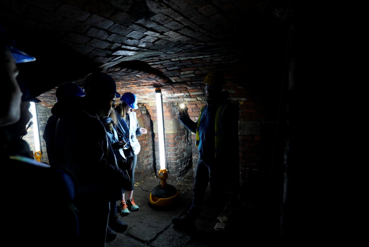 The <a href="/wessexarch/">Wessex Archaeology</a>  #heritage team loved showing @srsheffield3 staff and residents as well as <a href="/UniShefArch/">Archaeology at Sheffield</a> students around the #crucible cellars of the Grade II listed Sheffield 3 building in a special tour @WA_north <a href="/KatieAHemer/">Katie A. Hemer</a> #studentlife #steelcity <a href="/StudentRoostUK/">Student Roost</a>