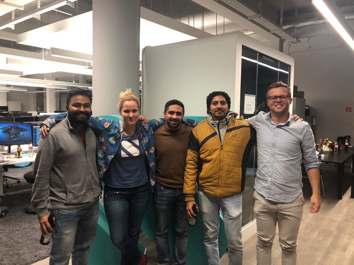 📣And the winners are: Neue Features für Kundenkonto, internes Monitoring und mehr. Seien Sie gespannt 🙌 
#scalablehackathon #hackathon #fintech