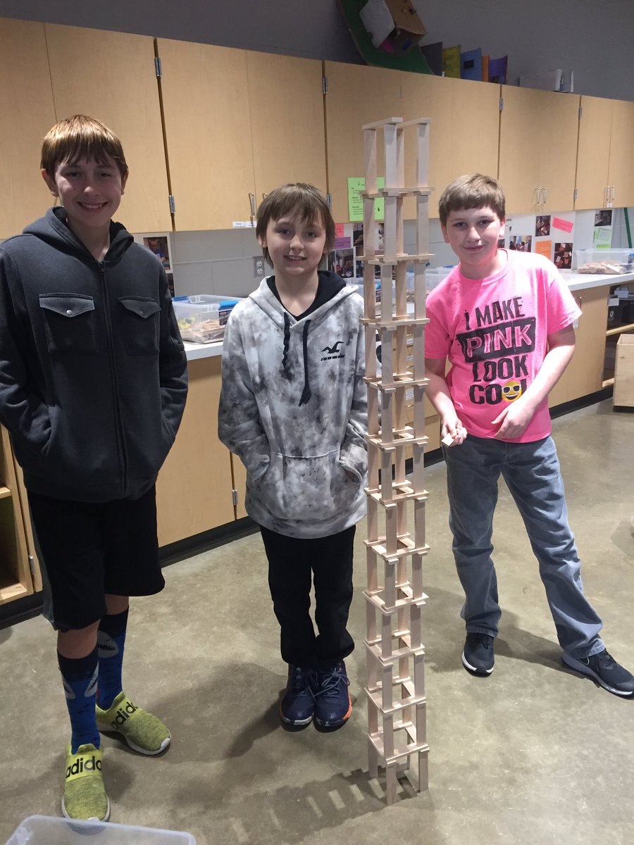 InertiaMatters's tweet photo. Exploring #textstructures with @Shyscott34’s terrific 6th grade classes and @KEVAplanks! @powhatanms #pms_innovation #sequenceandorder #compareandcontrast https://t.co/YBdGr5gd6Y