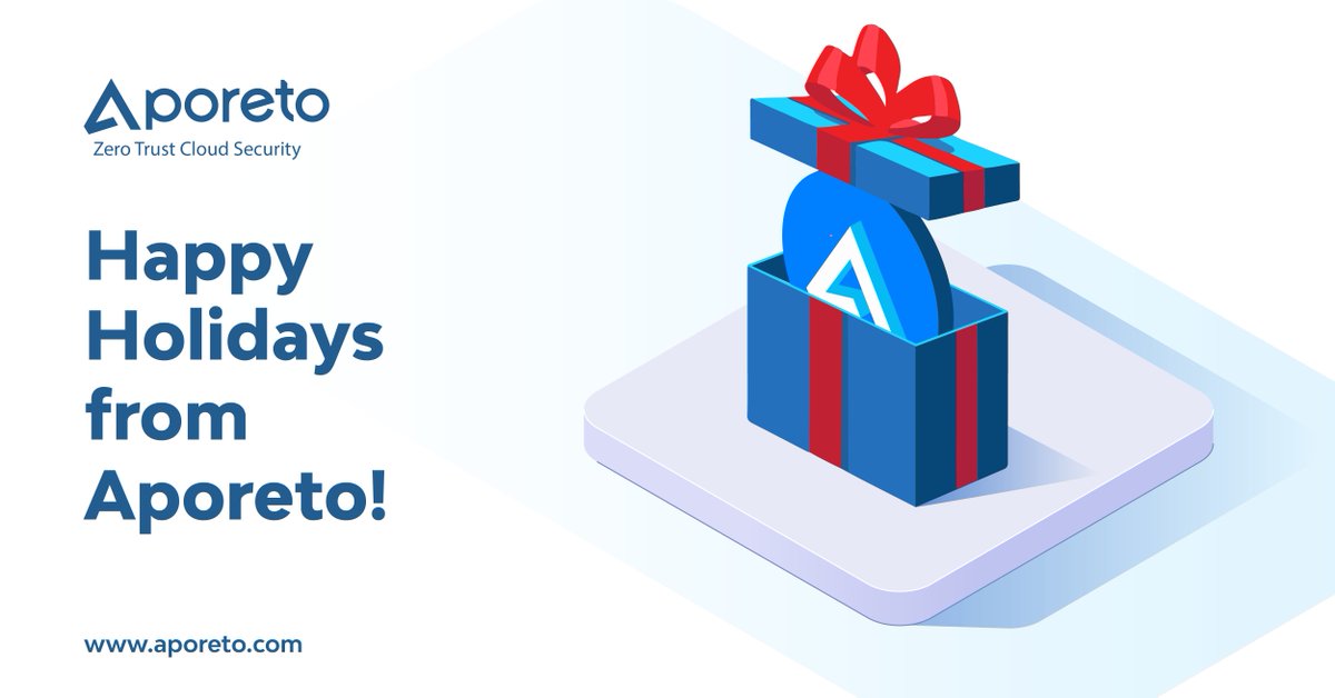 aporeto's tweet photo. It’s been a wonderful year at Aporeto, and we hope it has been for you too! Wishing you a Happy Holiday season and all the best for the coming New Year from the entire Aporeto team! https://t.co/8wECCxJgnN