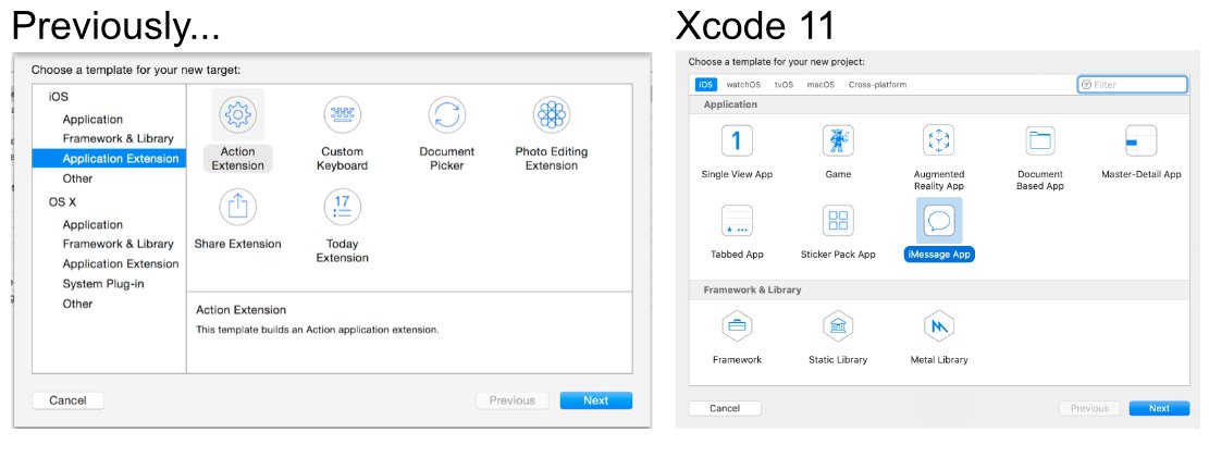craiggrummitt's tweet image. Am I going mad or are App Extension templates missing in Xcode 11?
#iosdev #swiftlang #Xcode11