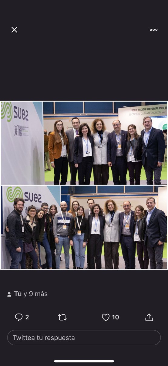 Asun_Martinez1's tweet photo. #COP25. Fin de una experiencia imprevista pero muy gratificante. GRACIAS al #TEAMCOP25 de @suezES. Sin Vuestra #implicación #compromiso #ilusión #esfuerzo no hubiera sido posible. @_marcos_martin @carmenpinan @dmeijide @FedericoRamosSE @joseguerracab Jose L.Ireneo #SUEZ4Climate https://t.co/mKMMNwRM0w