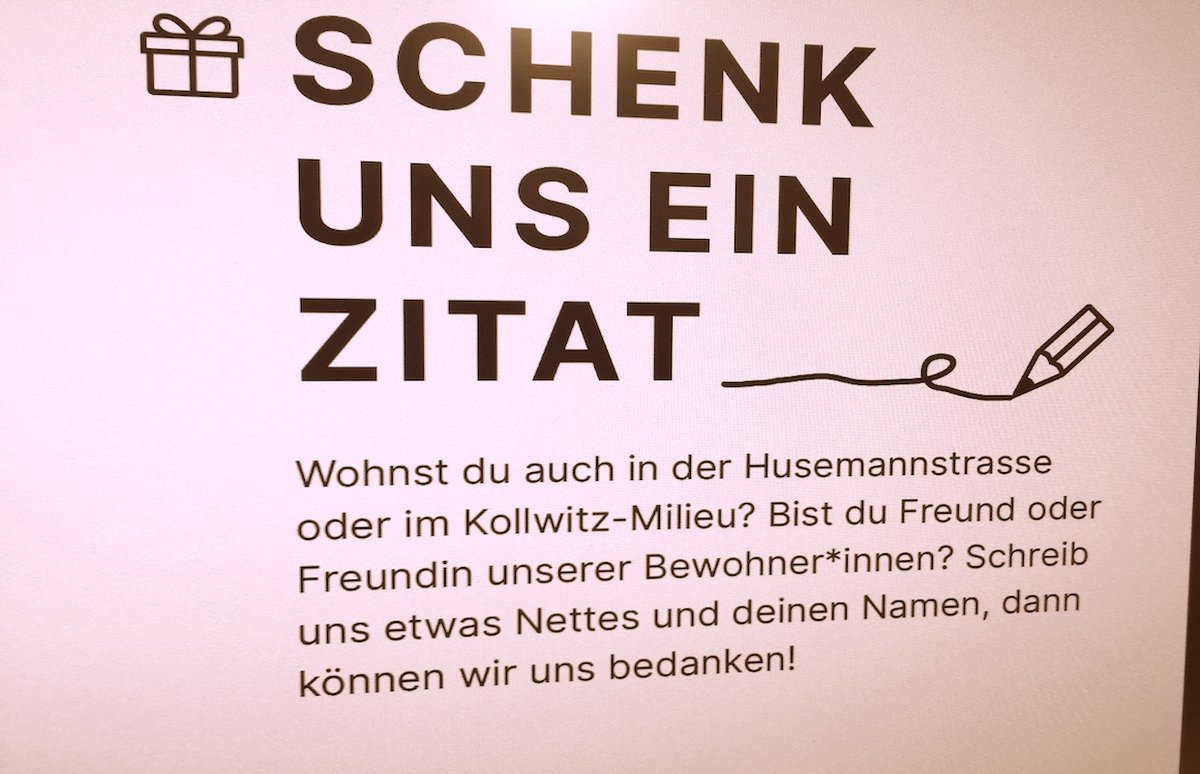 Gästebuch-Titelblatt: „Schenk uns ein Zitat“