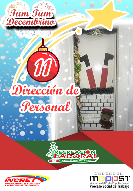 RecreLaboral's tweet photo. Llegó la Navidad!! Y así se animaron los trabajadores/as a decorar sus puertas, motivados a ganar el Concurso Tum Tum Decembrino.
⬇
Puerta N°11 Dirección de Personal. Siguenos y Dale Like ❤ 
@NicolasMaduro @EduardoPinateS @MPPPSTVe @IncretComunica #13Dic #PetroAguinaldo https://t.co/NMdbBWLxQY