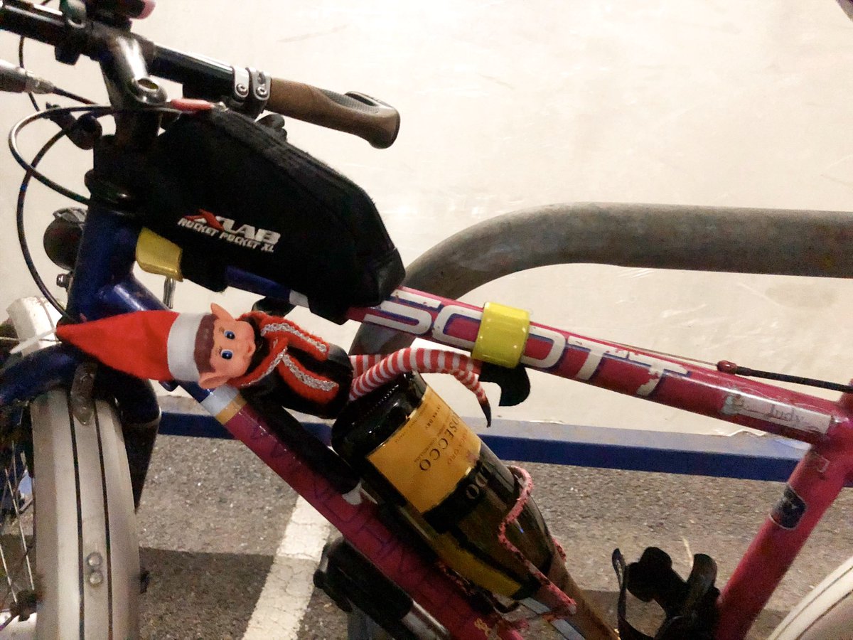 Sunniethehoob's tweet photo. Time to get the booty home.....

#elvesbehavingbadly #noelfcontrol #FurryTails #bemoretoddy #12pranksofchristmas https://t.co/jhNNeCSxVW