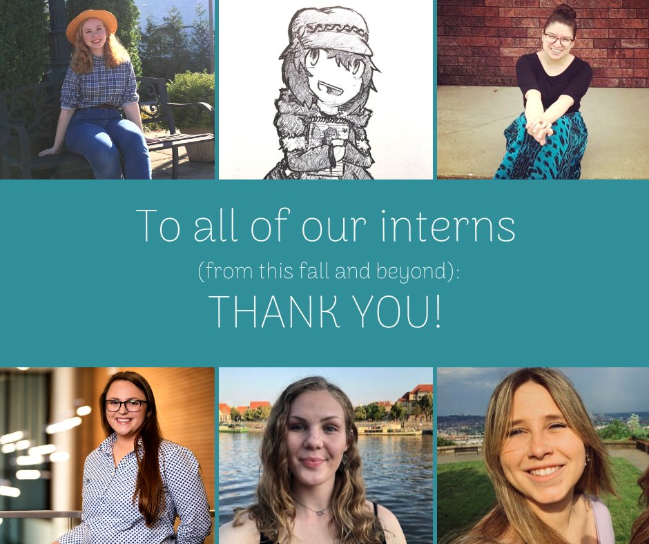 KentuckyPress's tweet photo. To all of our interns this semester: thank you for your hard work and for being a part of our team! We wish you a wonderful winter break and all the best in your future endeavors. #internUP
Top, L-R: Eileen B, Haven S, Haven B.
Bottom, L-R: Sydney S, Miranda B, Gretchin K. https://t.co/oMDf4V4Cau