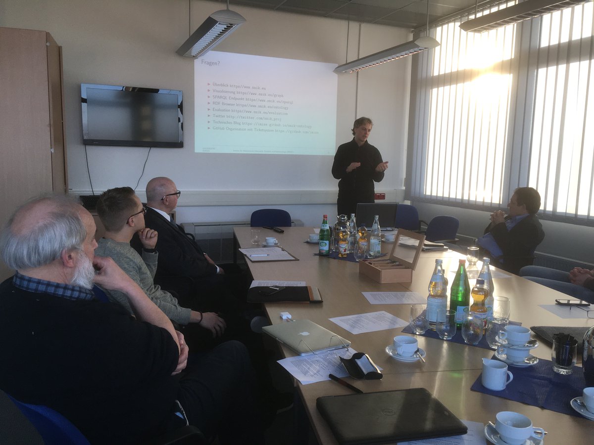SNIK, the Semantic Network of Information Management in Hospitals
prof.Alfred Winter and Konrad Höffner 
Technische Universität Braunschweig, Peter Reichertz Institut
5.-6. December 2019
