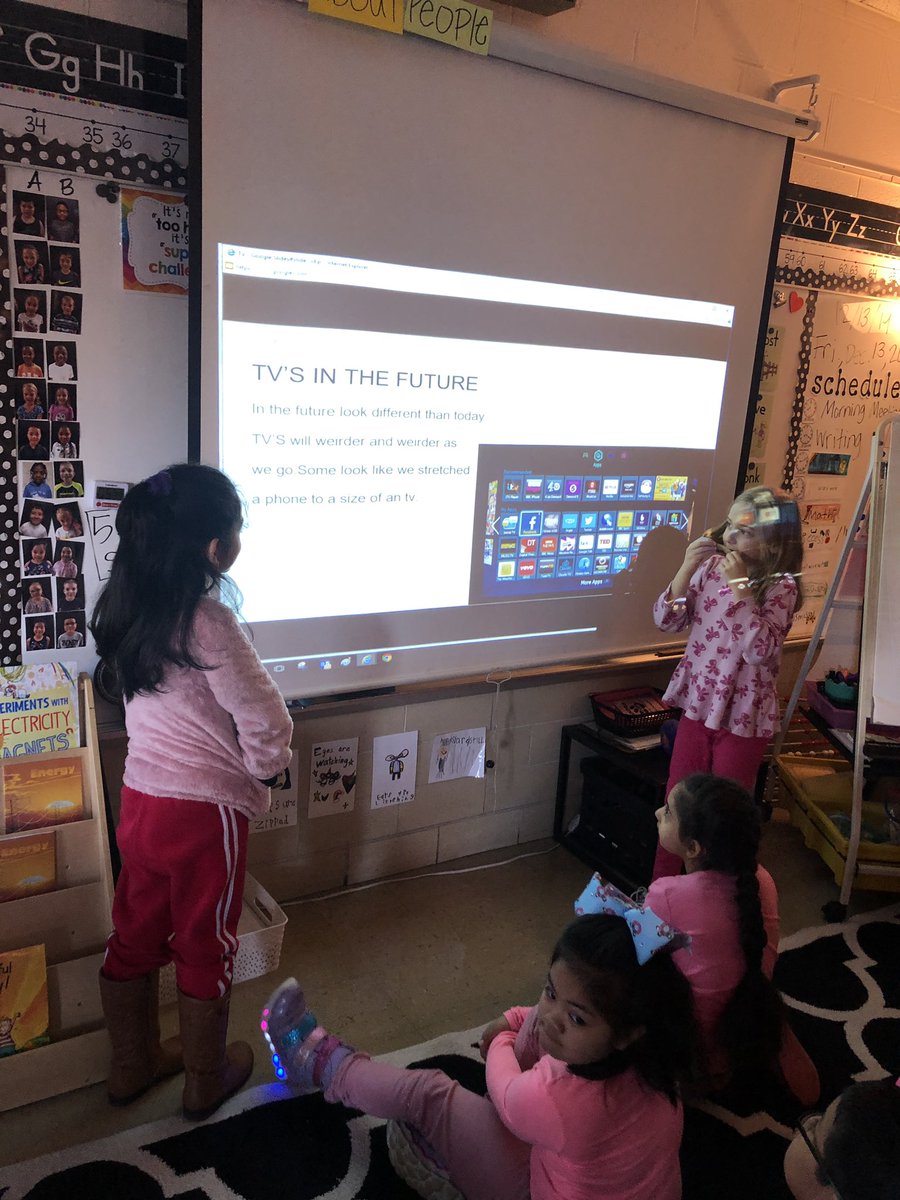 Presenting about how technology changes over time!