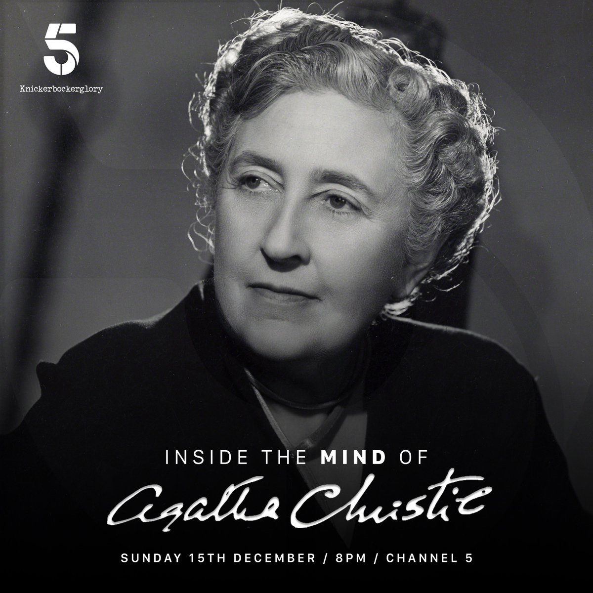 Our brand new documentary looking #InsideTheMindOfAgathaChristie airs this Sunday at 8pm on 
<a href="/channel5_tv/">Channel 5</a>
!