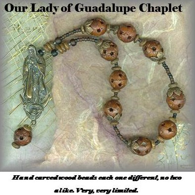 RosaryWorkshop's tweet photo. C9.OLG.51121 FEAST DAY DECEMBER 8TH-OUR LADY OF GUADALUPE CHAPLET. EARTH of #TEPEYAC – #handcarved #woodbeads – #chaplets – (10mm 8 in.)#OURLADYOFGUADALUPE PRAY FOR US! TO GET PRICING OR ORDER INFORMATION GO TO:
https://t.co/cEg08VGiEu https://t.co/oAwq8qnjEk